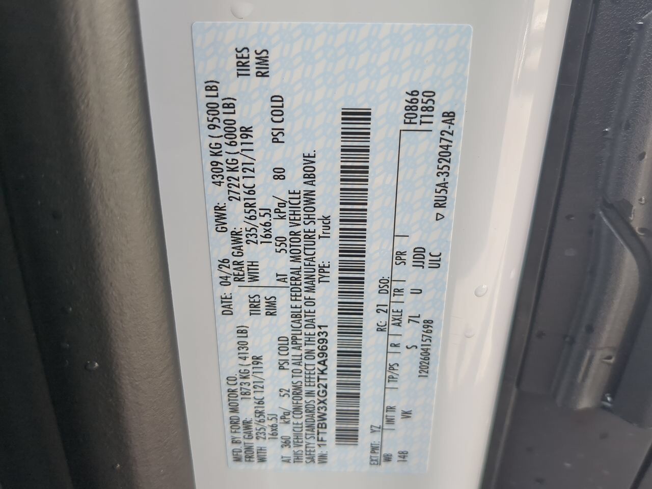 2026 Ford Transit Cargo Van XL Appleton WI