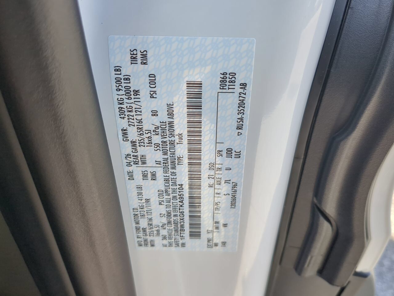 2026 Ford Transit Cargo Van XL Appleton WI