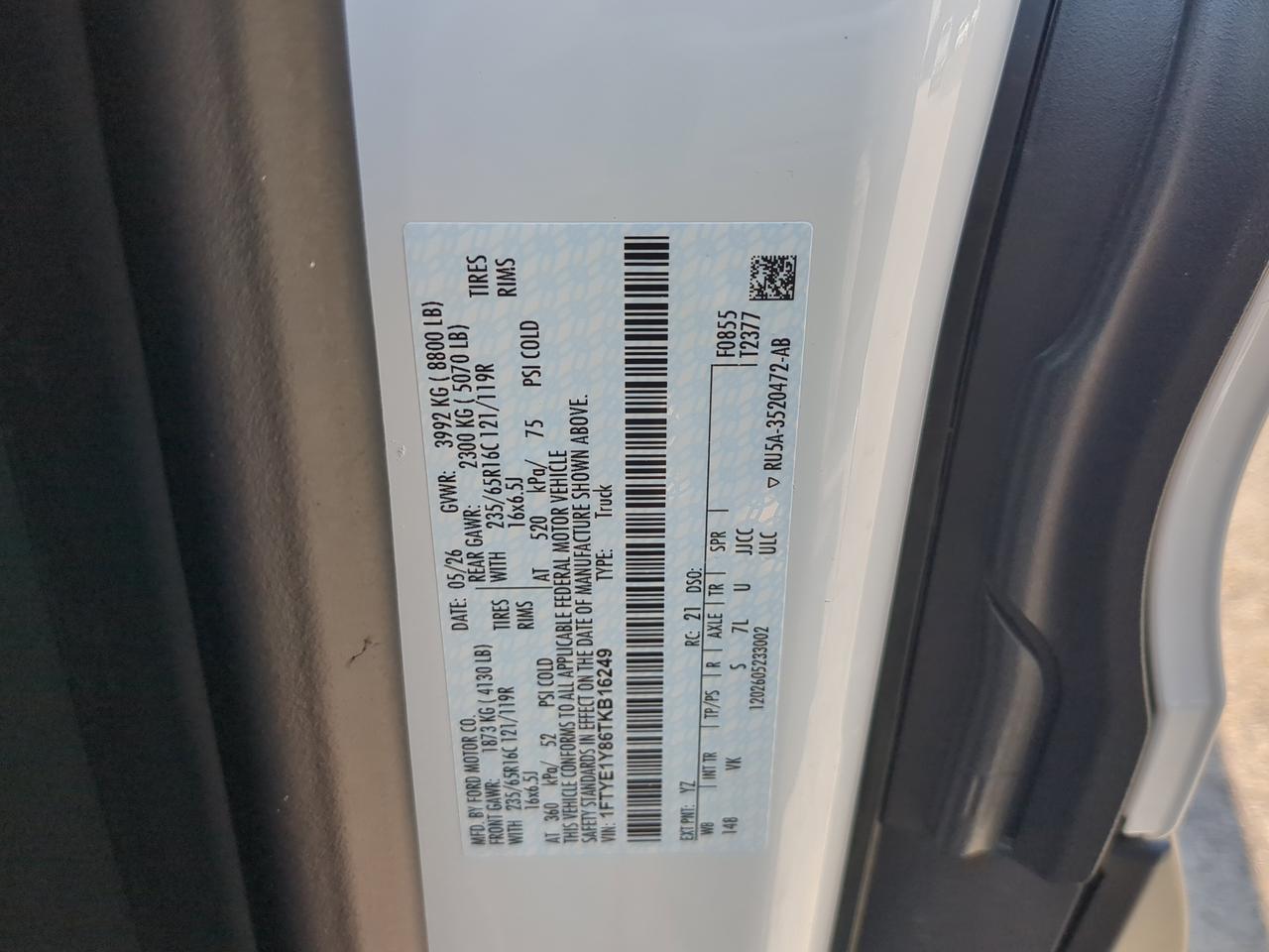 2026 Ford Transit Cargo Van XL Appleton WI