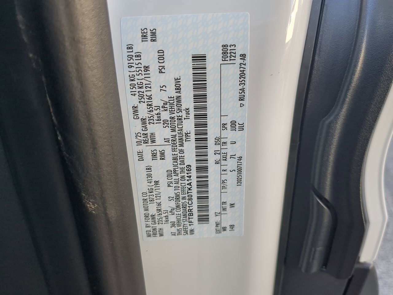 2026 Ford Transit Cargo Van XL Winder GA