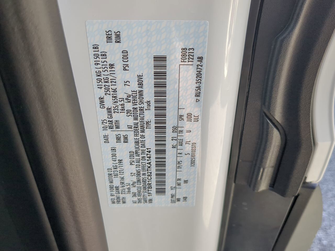 2026 Ford Transit Cargo Van XL Winder GA