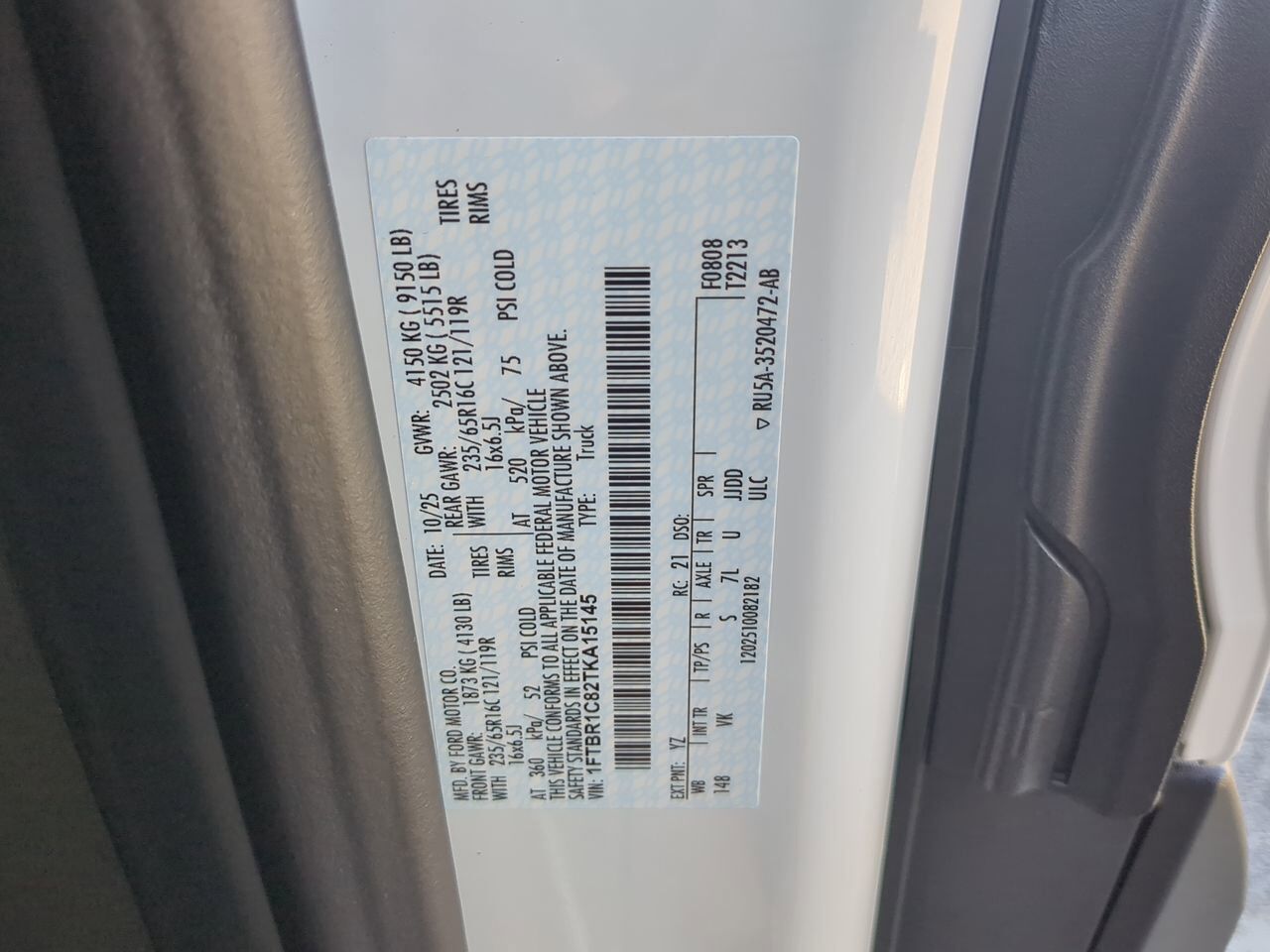 2026 Ford Transit Cargo Van XL Winder GA