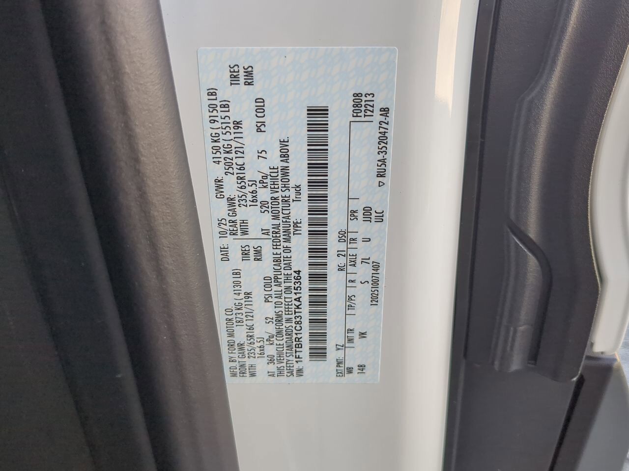 2026 Ford Transit Cargo Van XL Winder GA