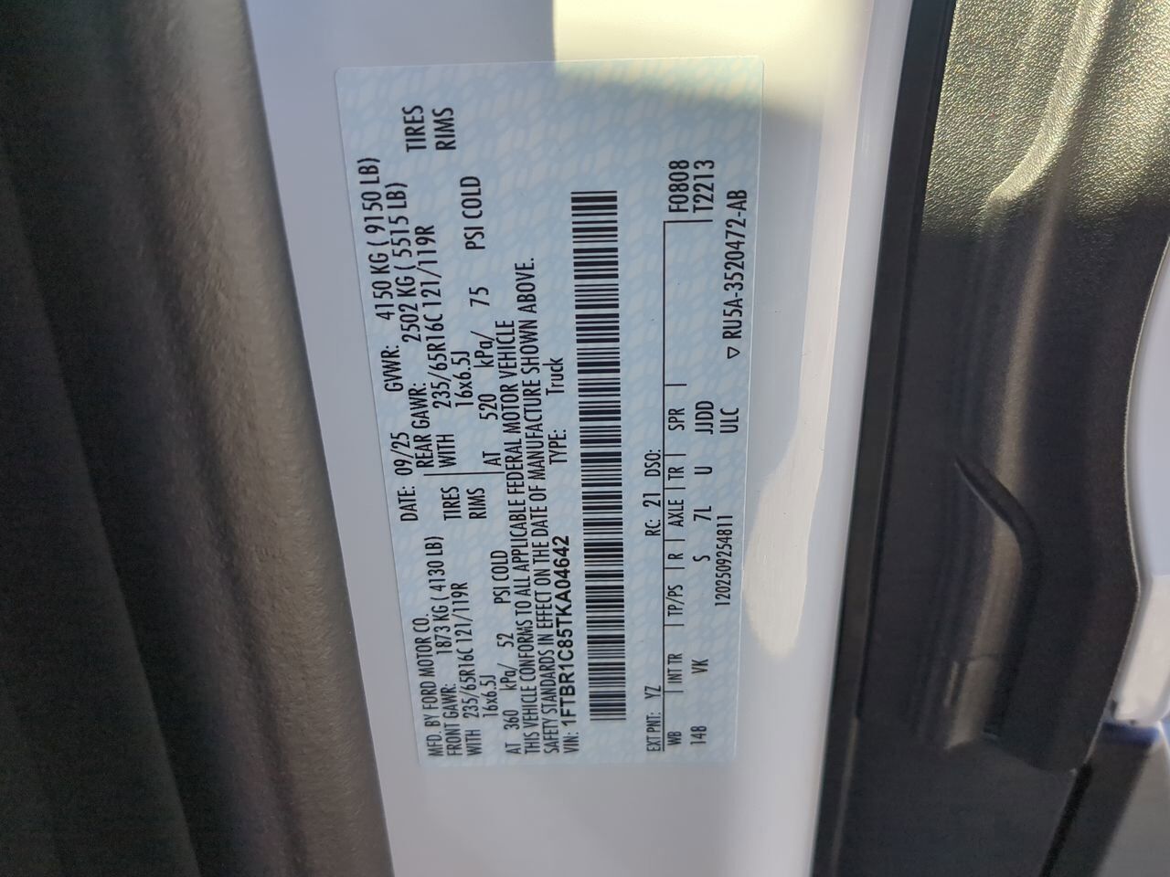 2026 Ford Transit Cargo Van XL Winder GA