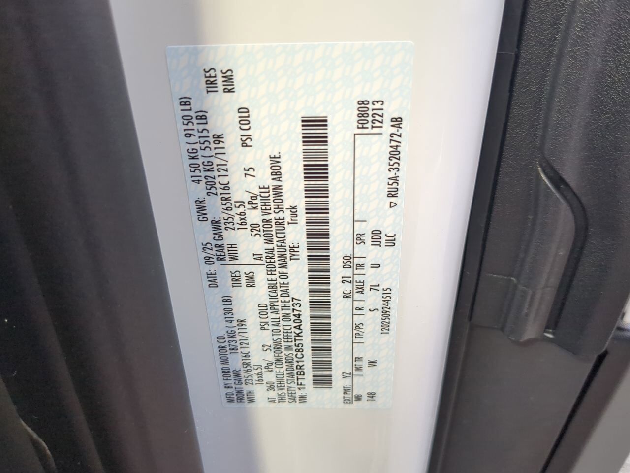 2026 Ford Transit Cargo Van XL Winder GA