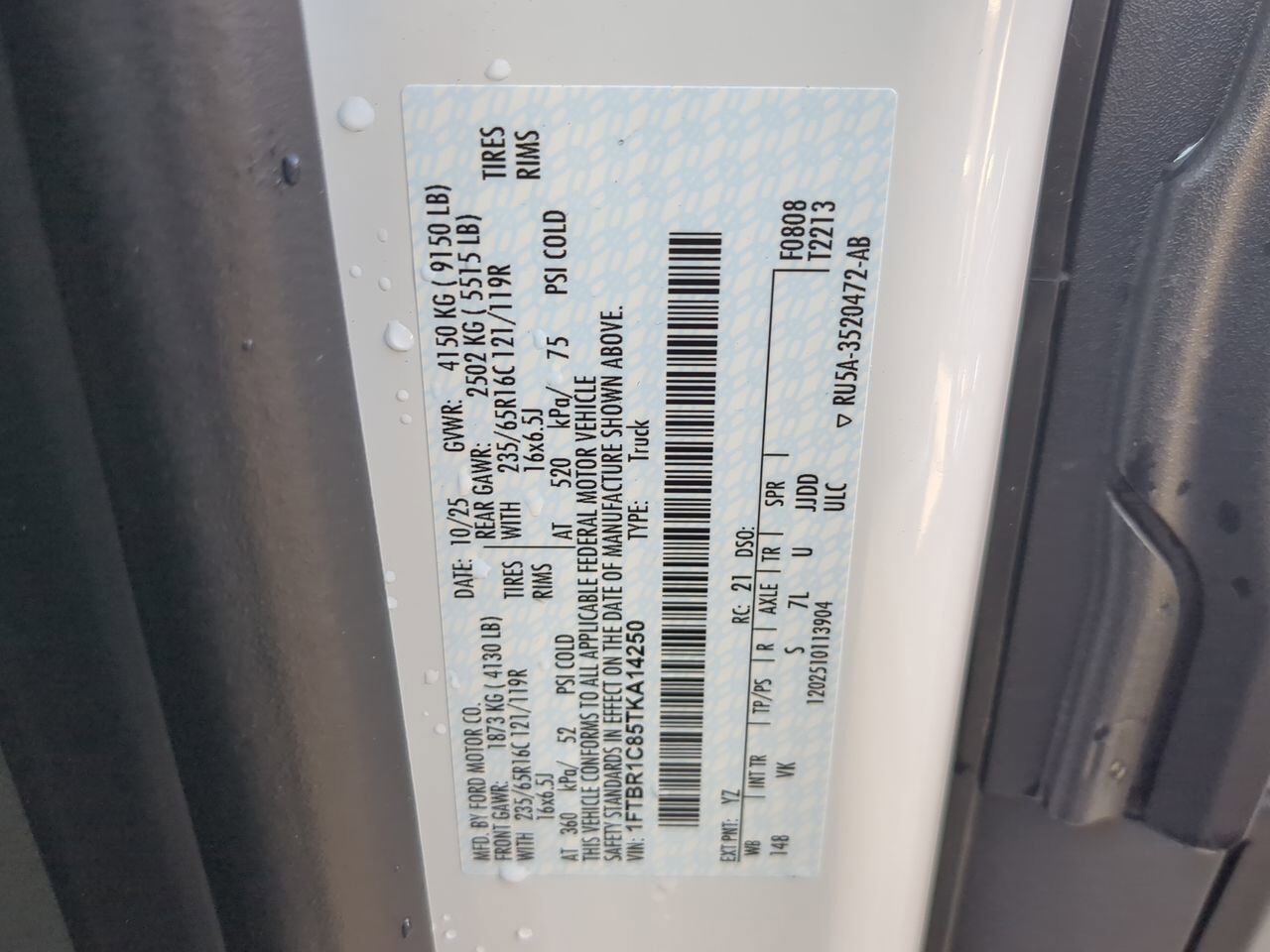 2026 Ford Transit Cargo Van XL Winder GA