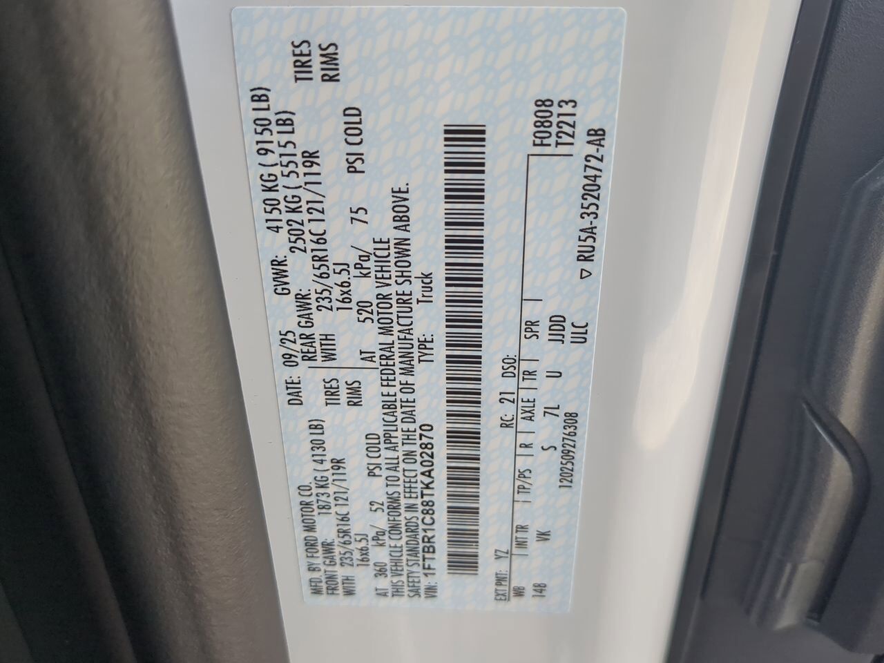 2026 Ford Transit Cargo Van XL Winder GA