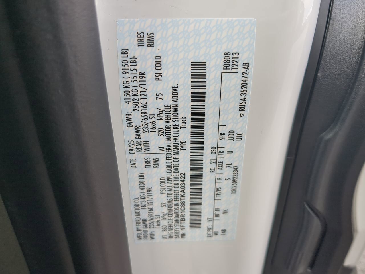 2026 Ford Transit Cargo Van XL Winder GA