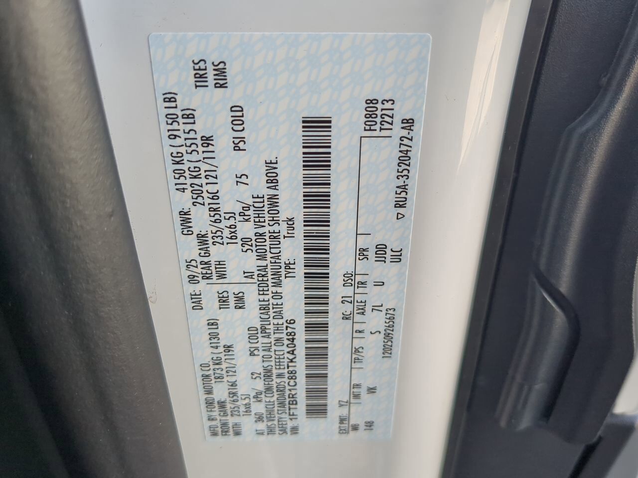 2026 Ford Transit Cargo Van XL Winder GA