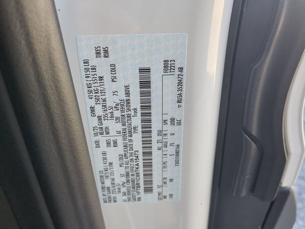 2026 Ford Transit Cargo Van XL Winder GA