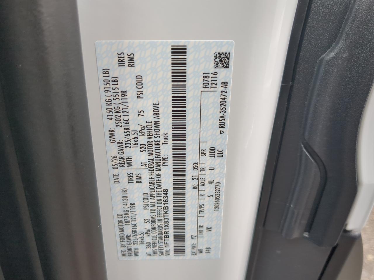 2026 Ford Transit Cargo Van XL Winder GA