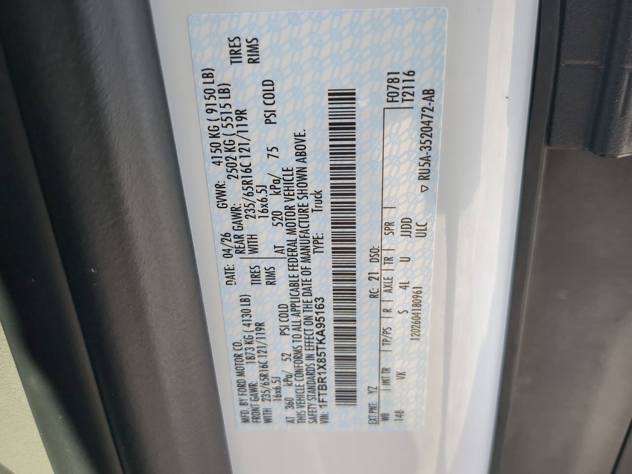 2026 Ford Transit Cargo Van XL Winder GA