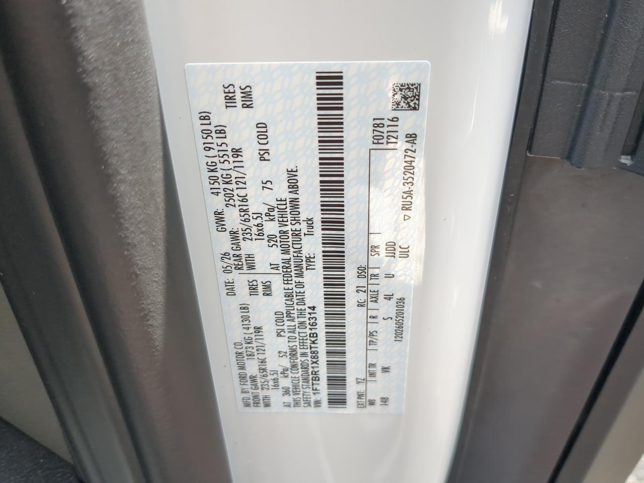 2026 Ford Transit Cargo Van XL Winder GA