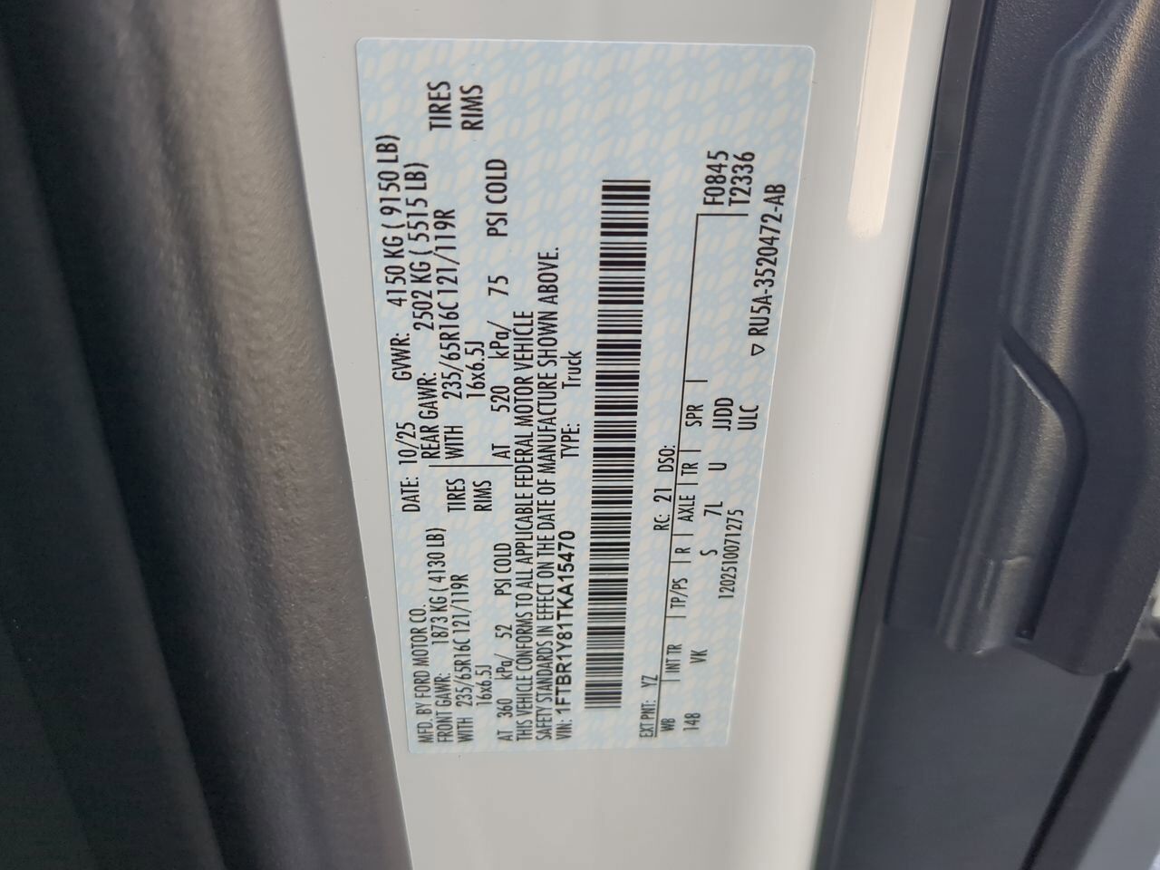 2026 Ford Transit Cargo Van XL Winder GA