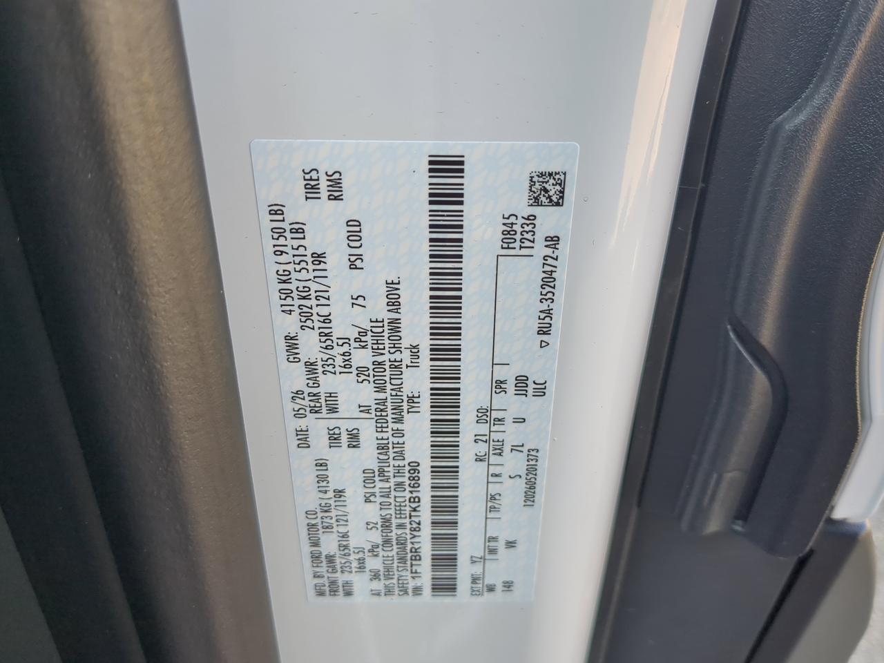 2026 Ford Transit Cargo Van XL Winder GA