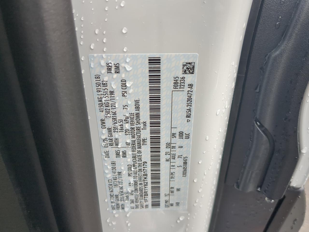 2026 Ford Transit Cargo Van XL Winder GA