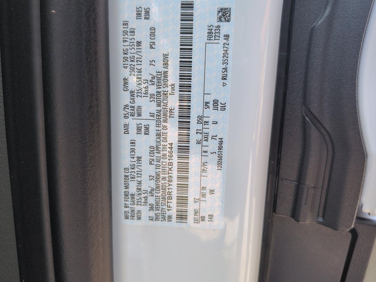 2026 Ford Transit Cargo Van XL Winder GA