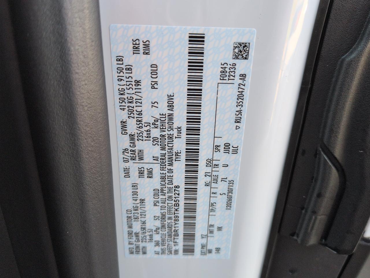 2026 Ford Transit Cargo Van XL Winder GA