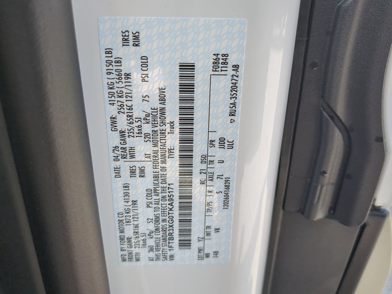 2026 Ford Transit Cargo Van XL Winder GA