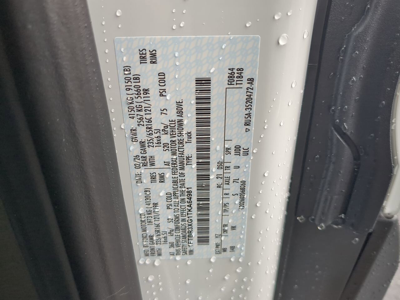 2026 Ford Transit Cargo Van XL Winder GA