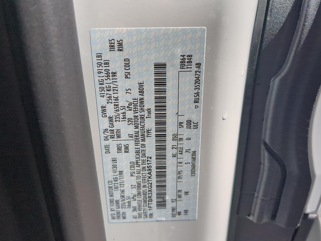 2026 Ford Transit Cargo Van XL Winder GA
