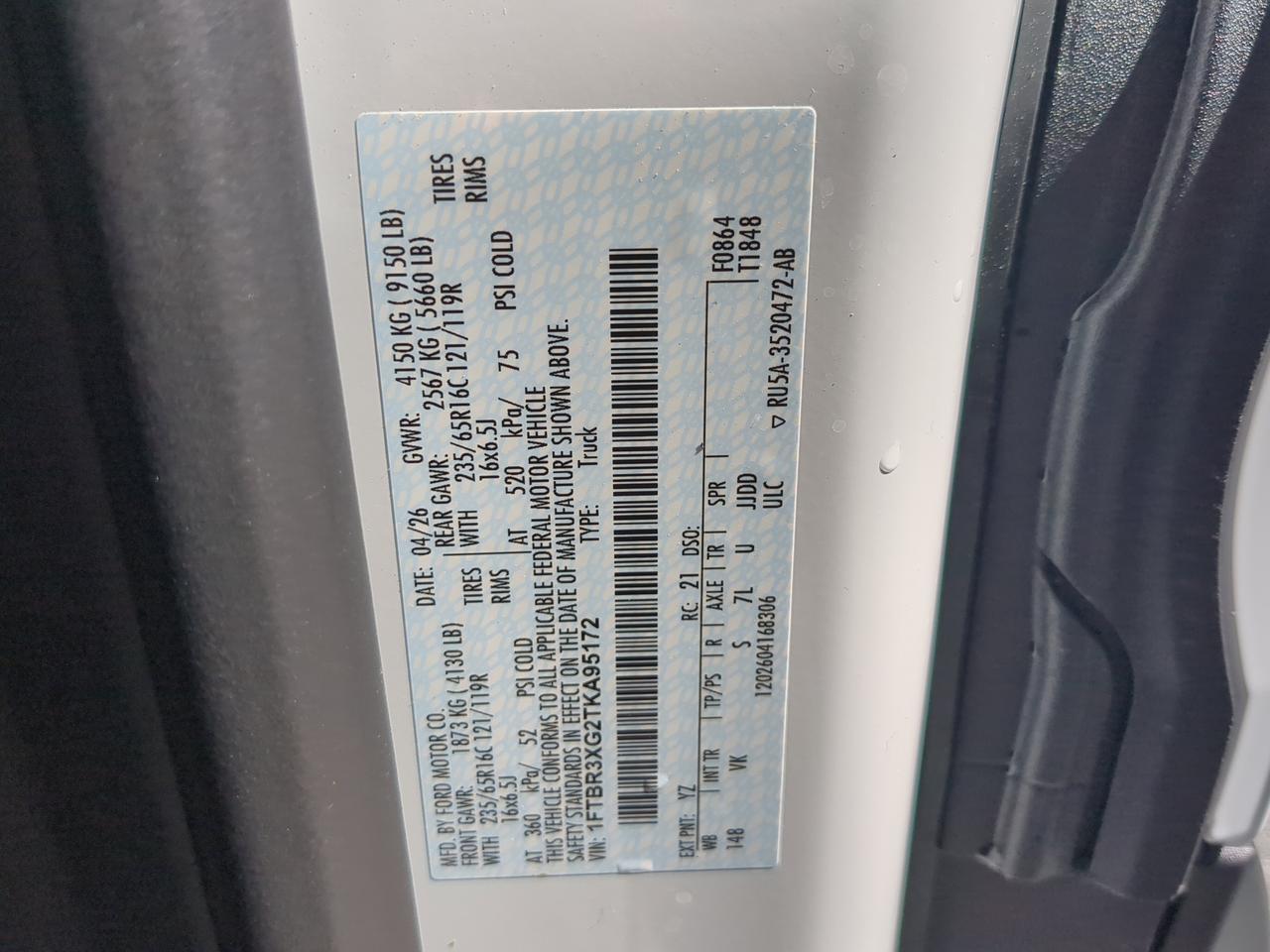 2026 Ford Transit Cargo Van XL Winder GA