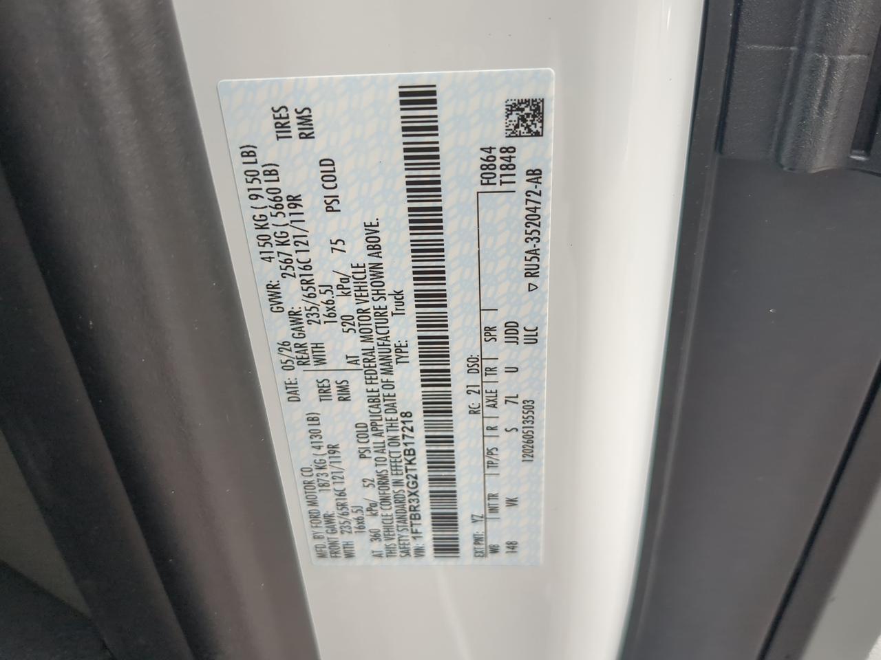 2026 Ford Transit Cargo Van XL Winder GA