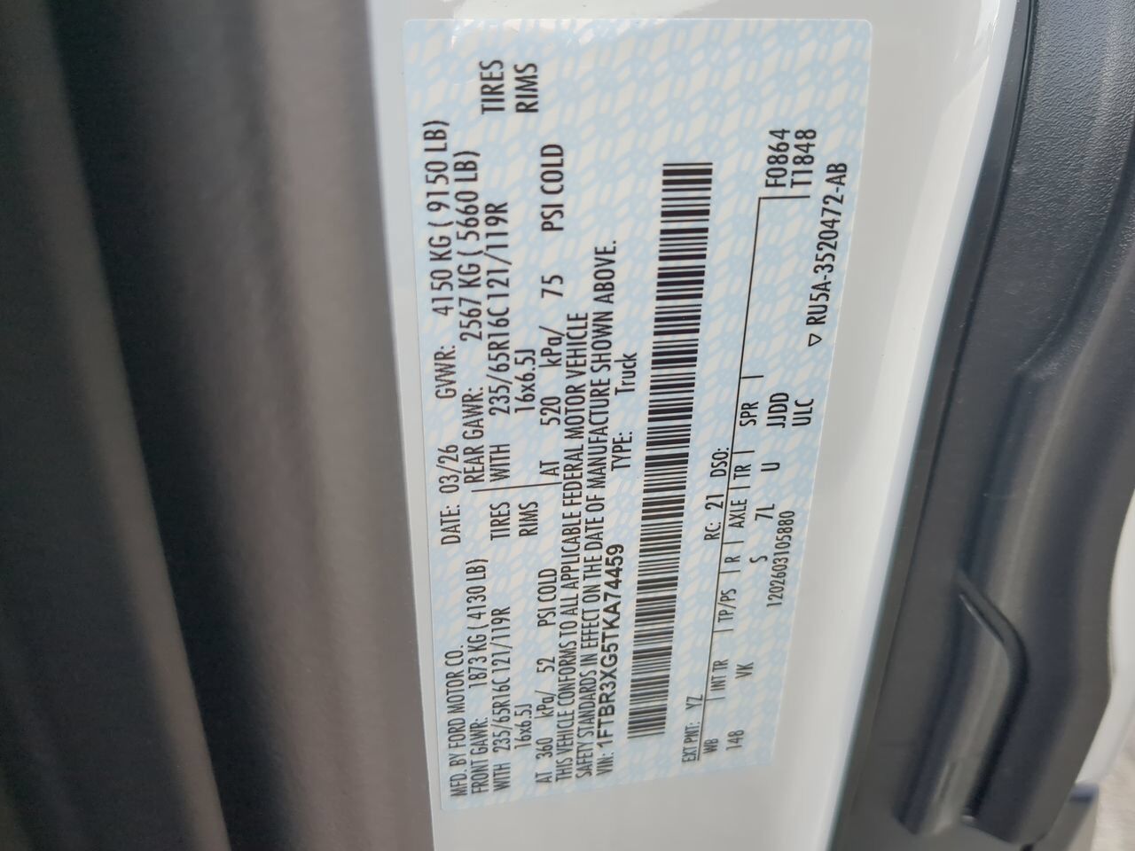 2026 Ford Transit Cargo Van XL Winder GA