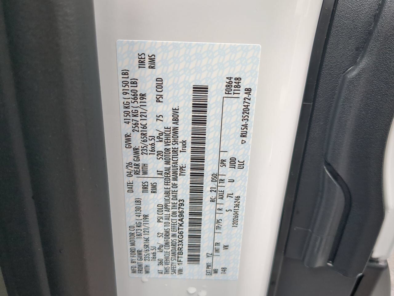 2026 Ford Transit Cargo Van XL Winder GA