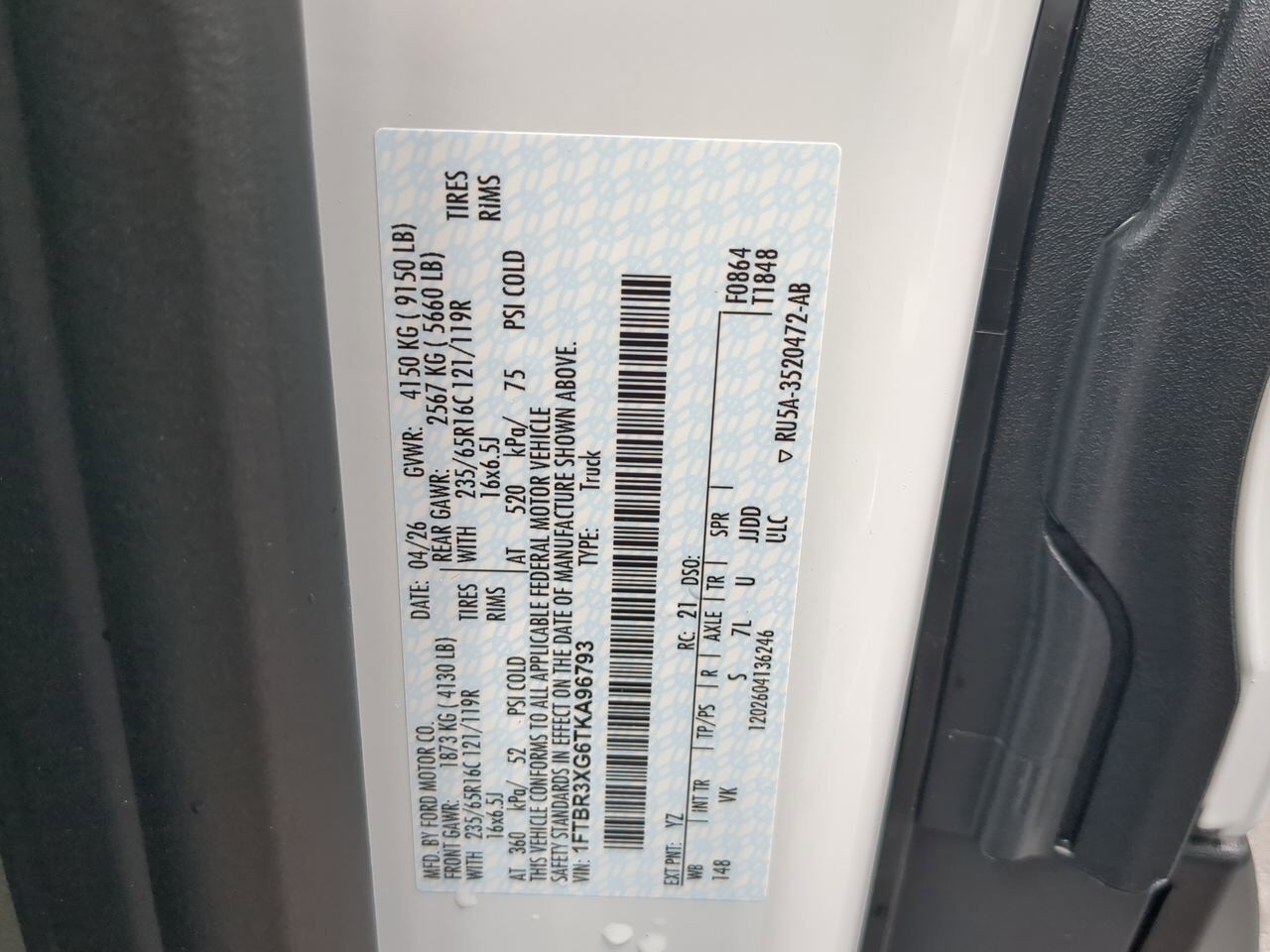 2026 Ford Transit Cargo Van XL Winder GA
