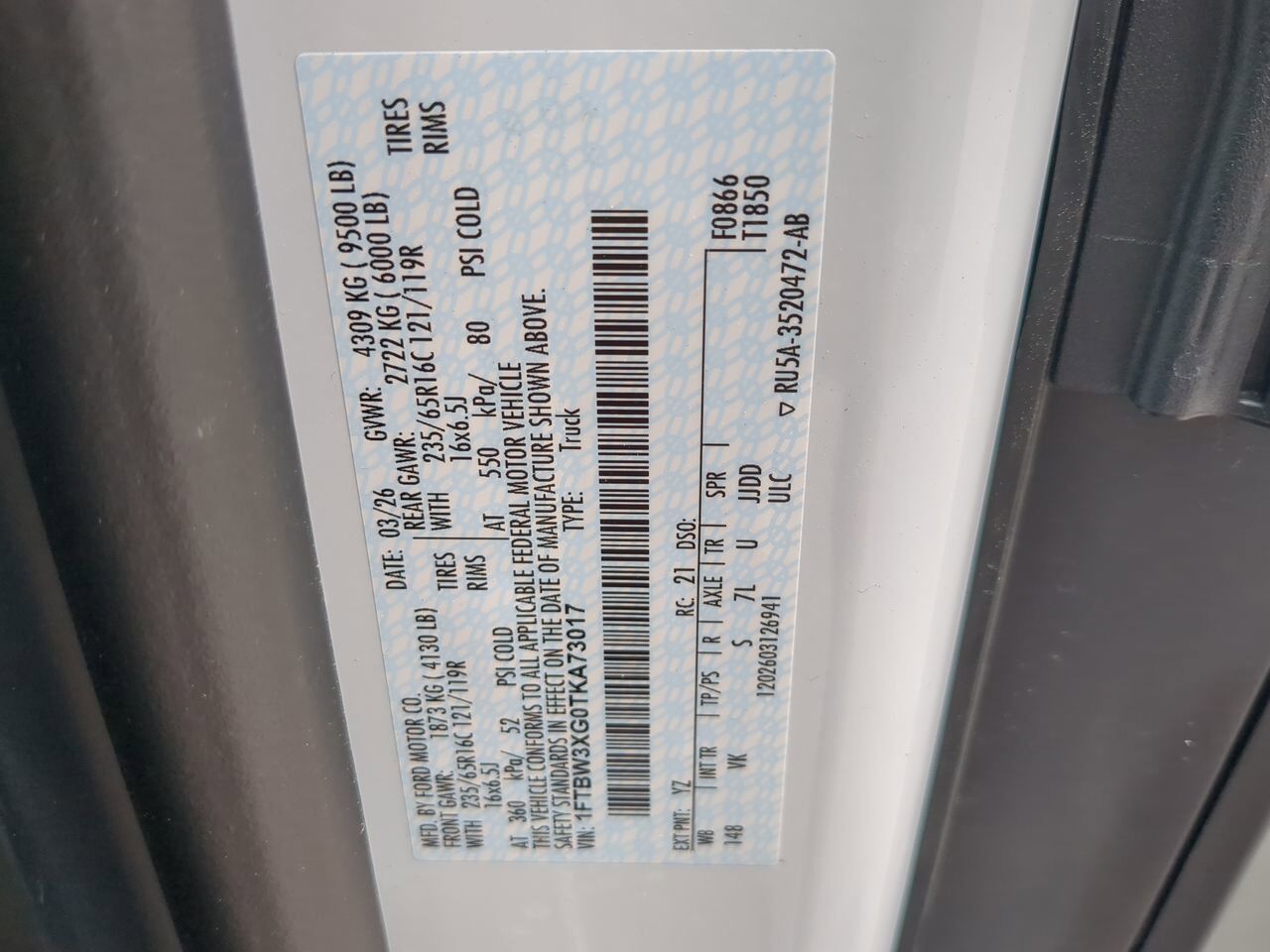 2026 Ford Transit Cargo Van XL Winder GA