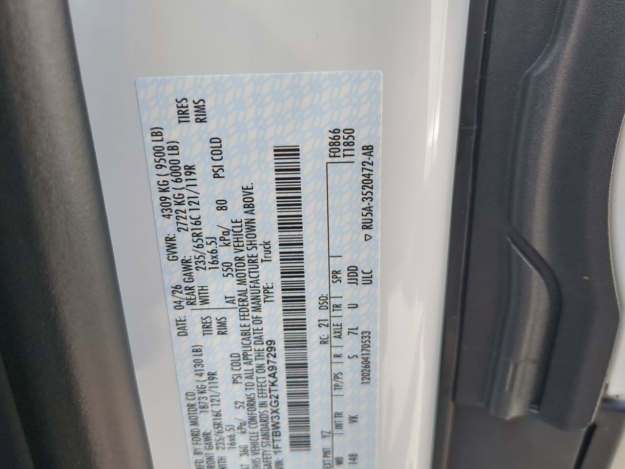 2026 Ford Transit Cargo Van XL Winder GA