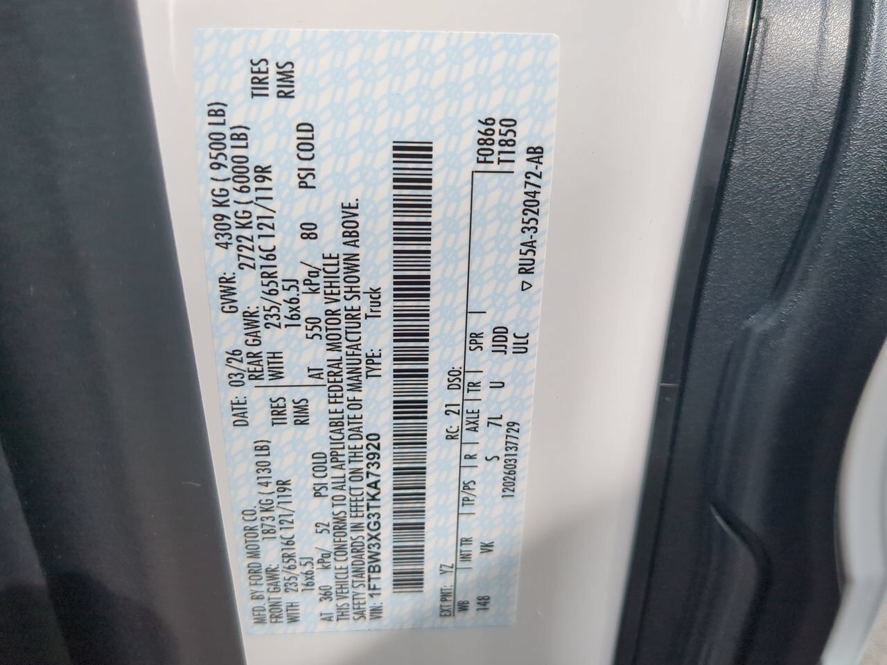 2026 Ford Transit Cargo Van XL Winder GA