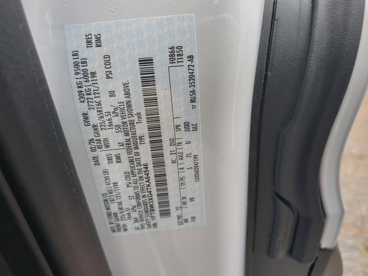 2026 Ford Transit Cargo Van XL Winder GA