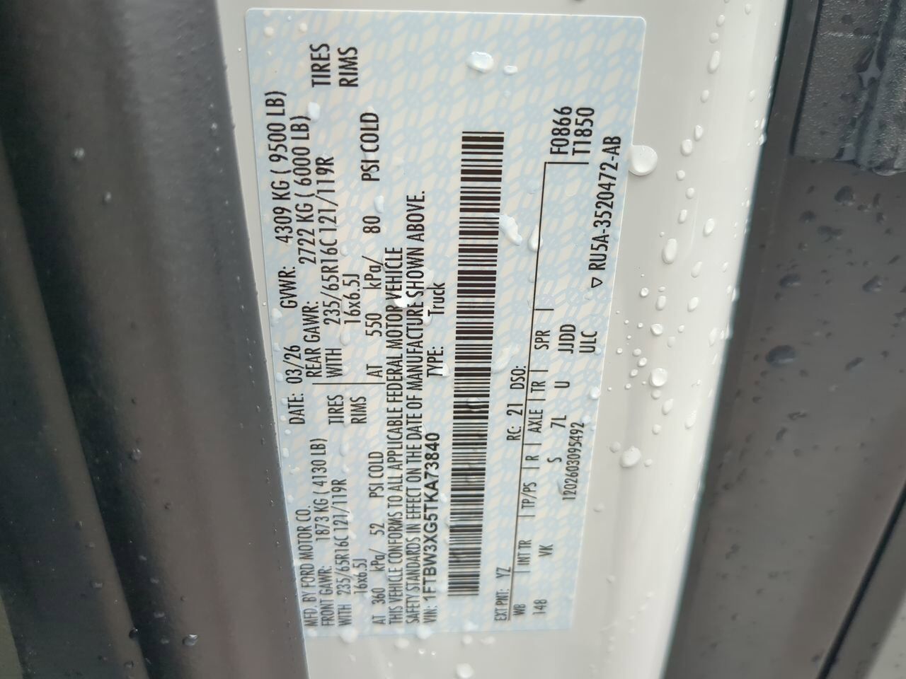 2026 Ford Transit Cargo Van XL Winder GA