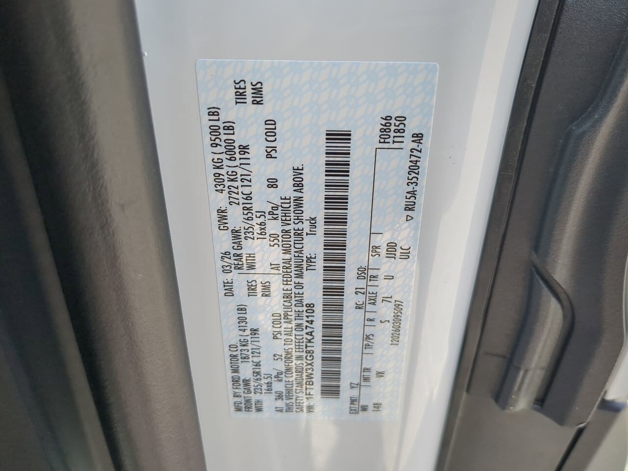 2026 Ford Transit Cargo Van XL Winder GA