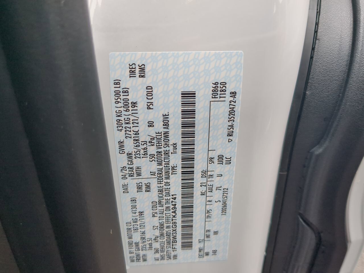 2026 Ford Transit Cargo Van XL Winder GA
