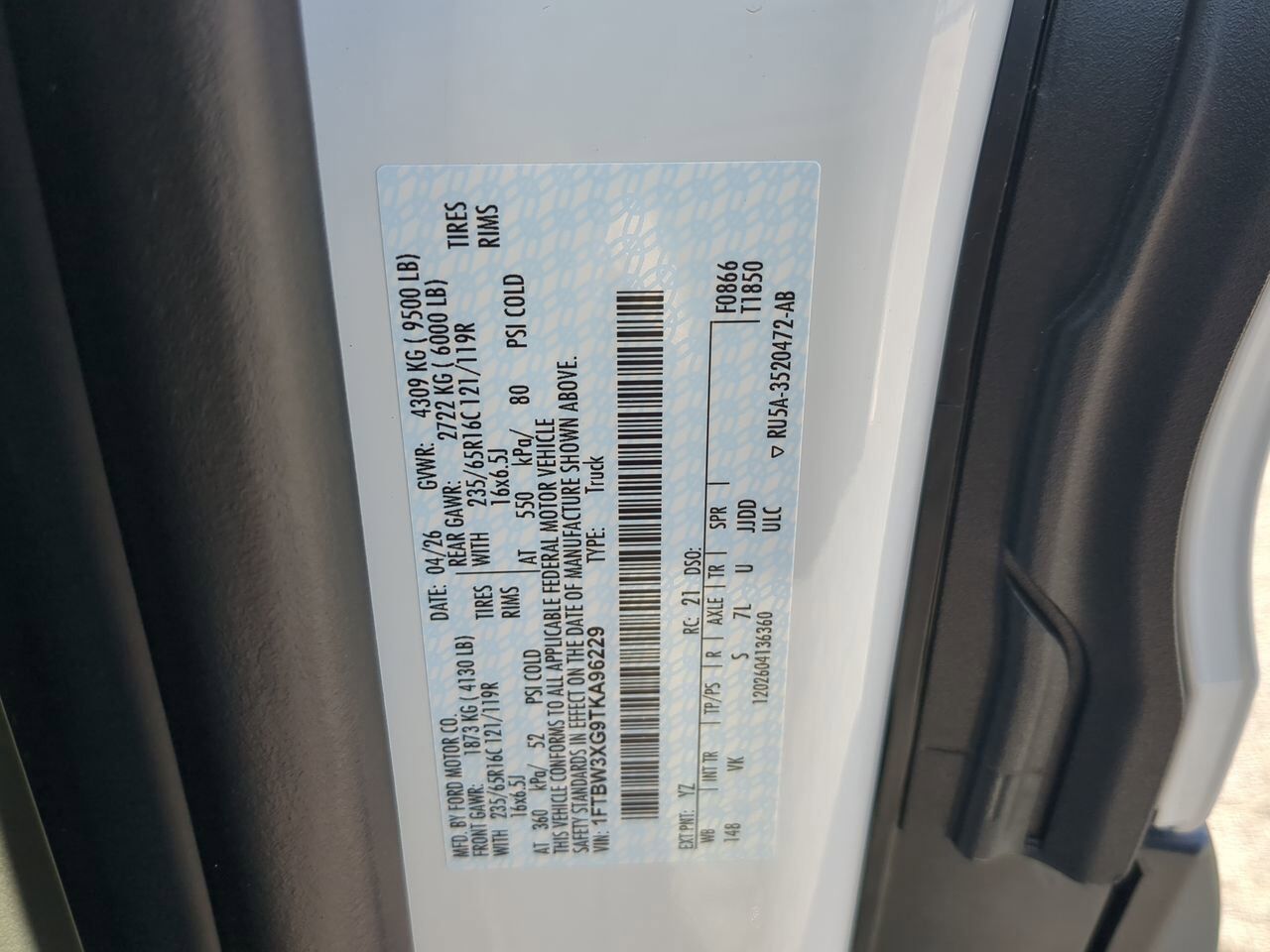 2026 Ford Transit Cargo Van XL Winder GA