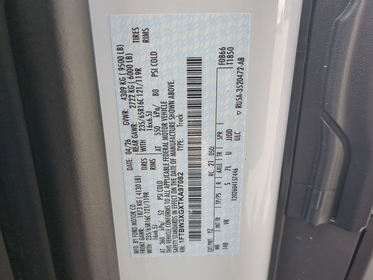 2026 Ford Transit Cargo Van XL Winder GA