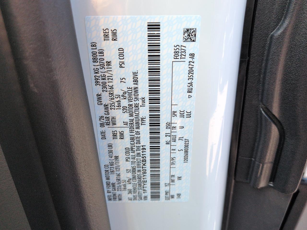 2026 Ford Transit Cargo Van XL Winder GA