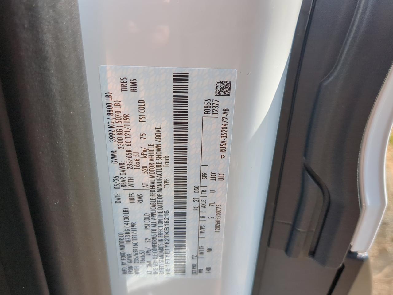 2026 Ford Transit Cargo Van XL Winder GA
