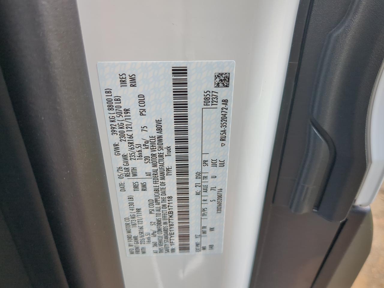 2026 Ford Transit Cargo Van XL Winder GA
