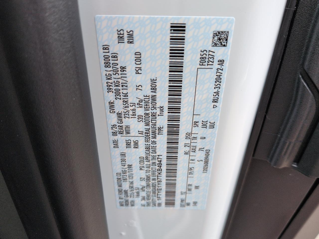 2026 Ford Transit Cargo Van XL Winder GA