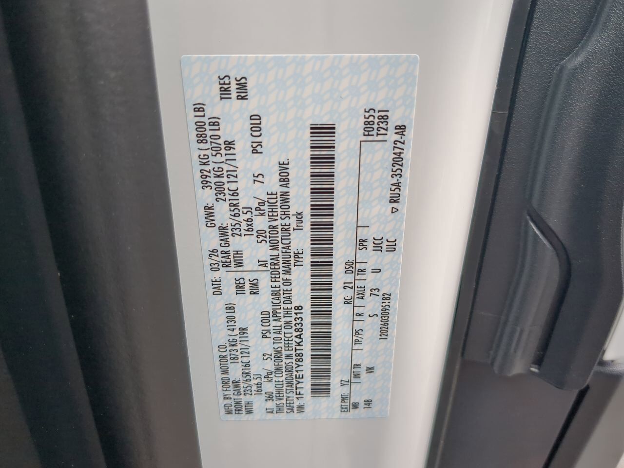 2026 Ford Transit Cargo Van XL Winder GA