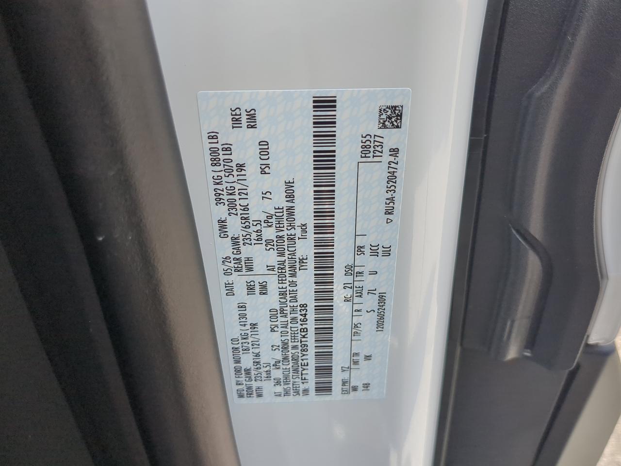 2026 Ford Transit Cargo Van XL Winder GA