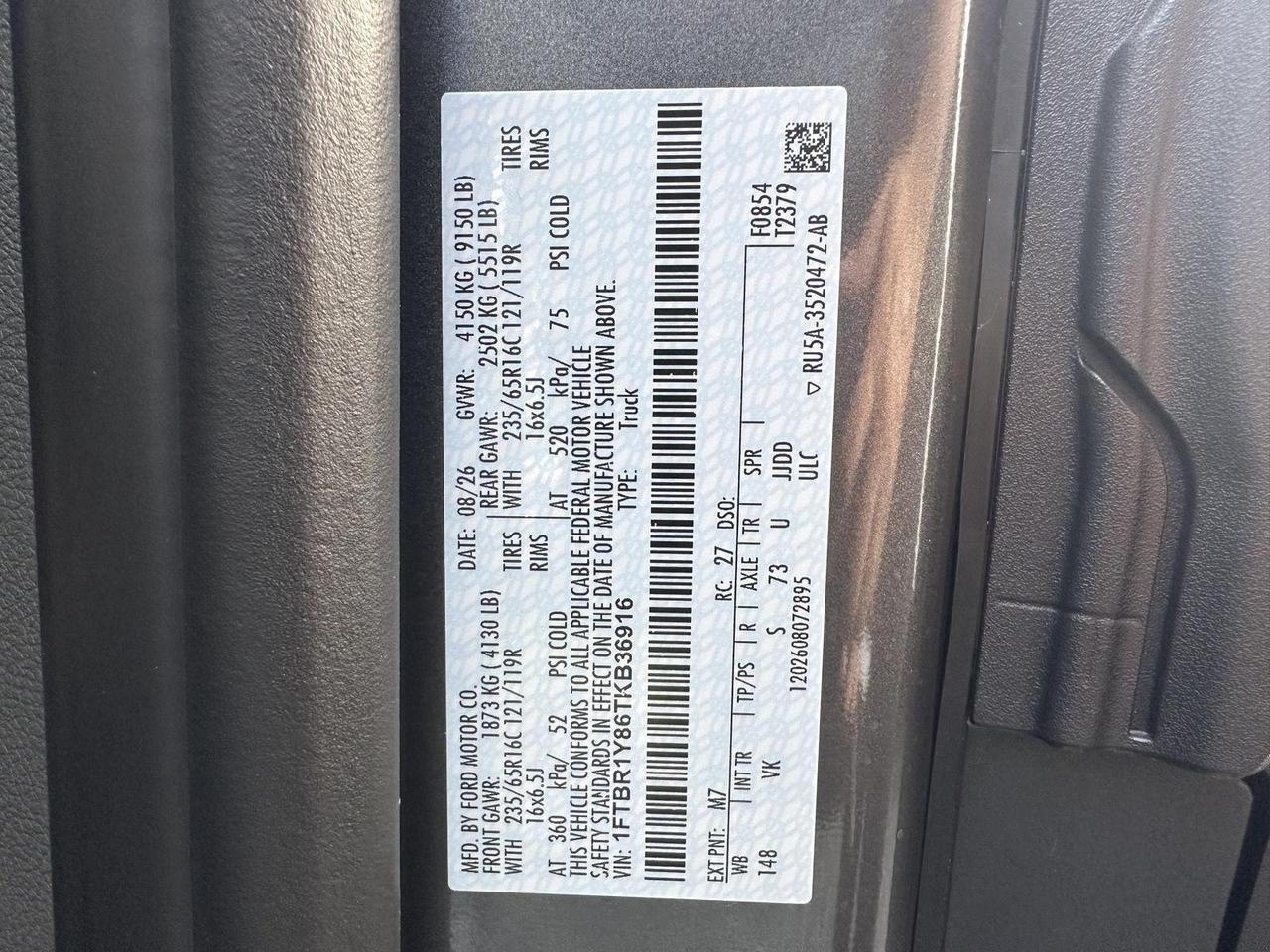 2026 Ford Transit Cargo Van Gaithersburg MD