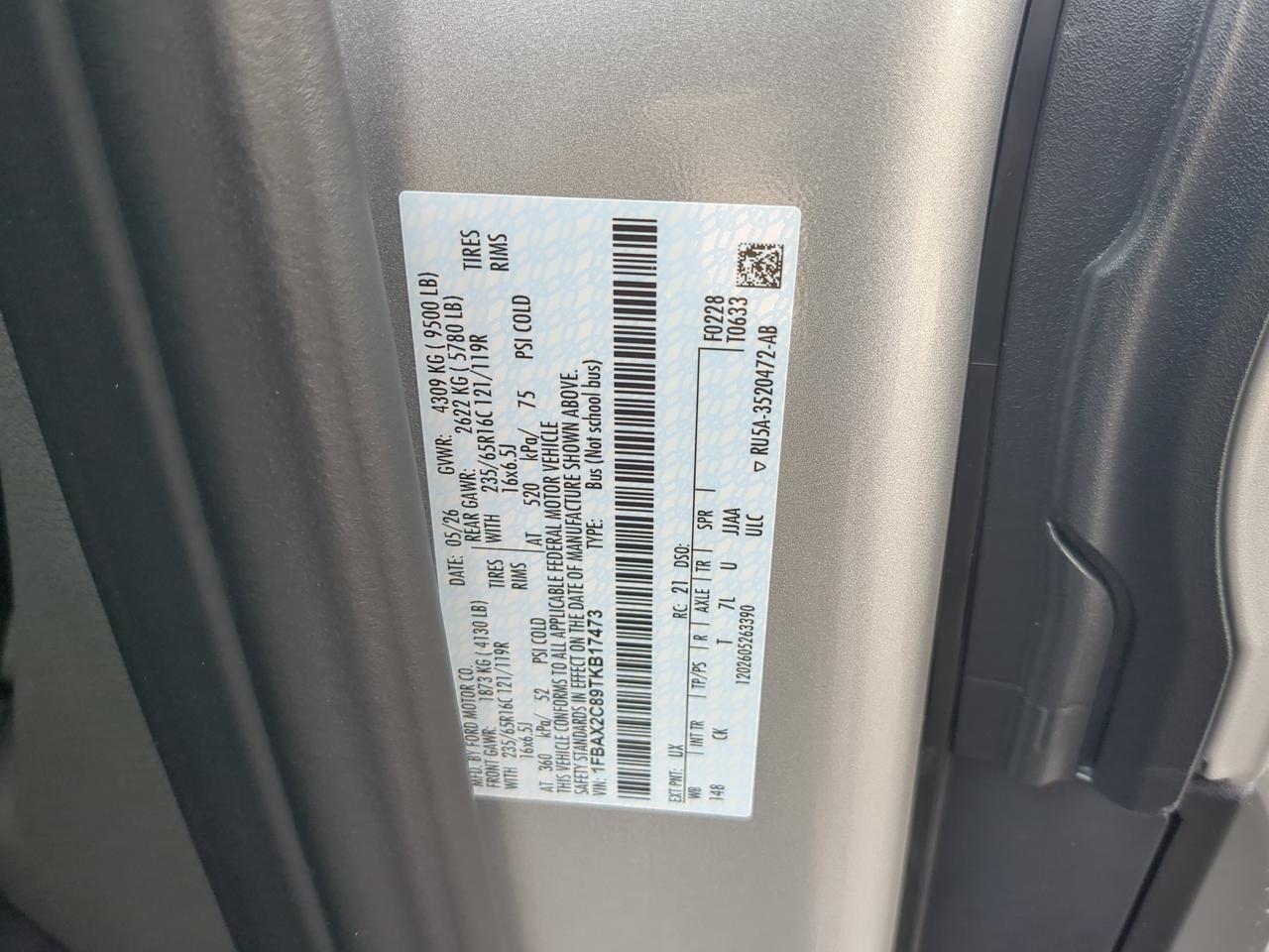 2026 Ford Transit Passenger Wagon XLT Appleton WI