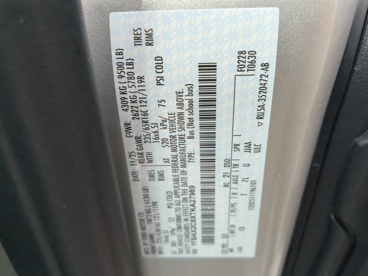 2026 Ford Transit Passenger Wagon XLT Appleton WI