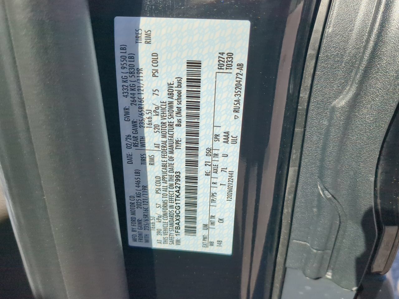 2026 Ford Transit Passenger Wagon XLT Appleton WI