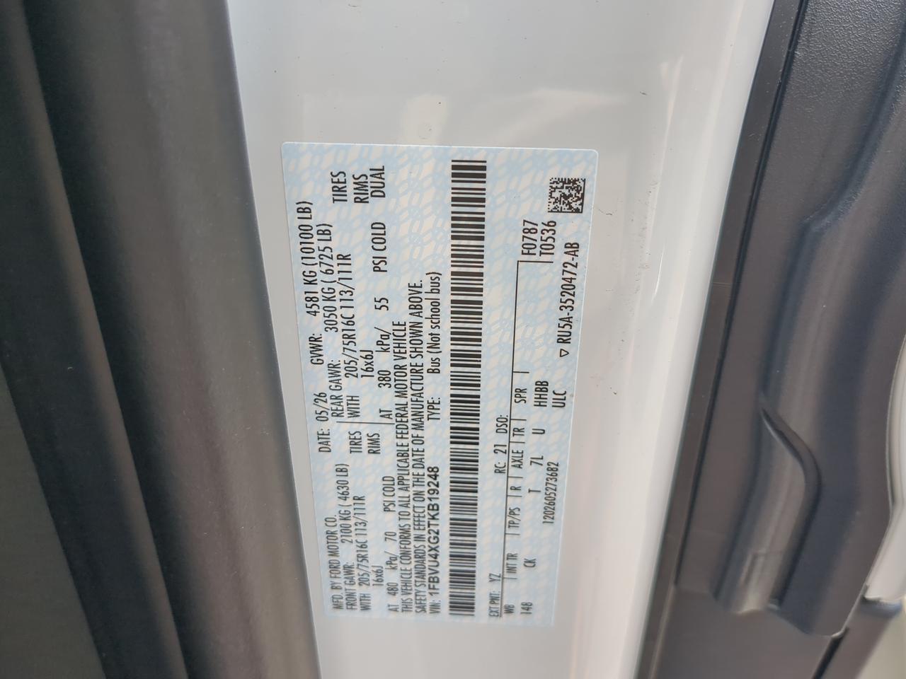 2026 Ford Transit Passenger Wagon XLT Appleton WI